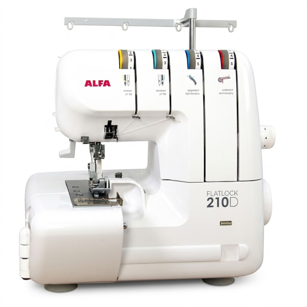 Оверлок ALFA Flatlock 210D